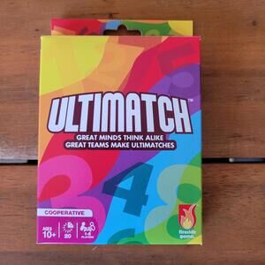 Ultimatch - Fireside Games Cooperative Card Game. New. Sealed.